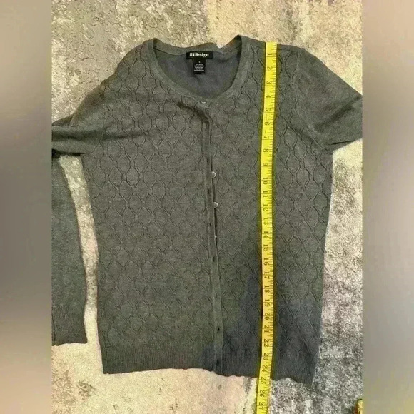 Women’s Gray Bydesign Cardigan - Picture 5 of 5